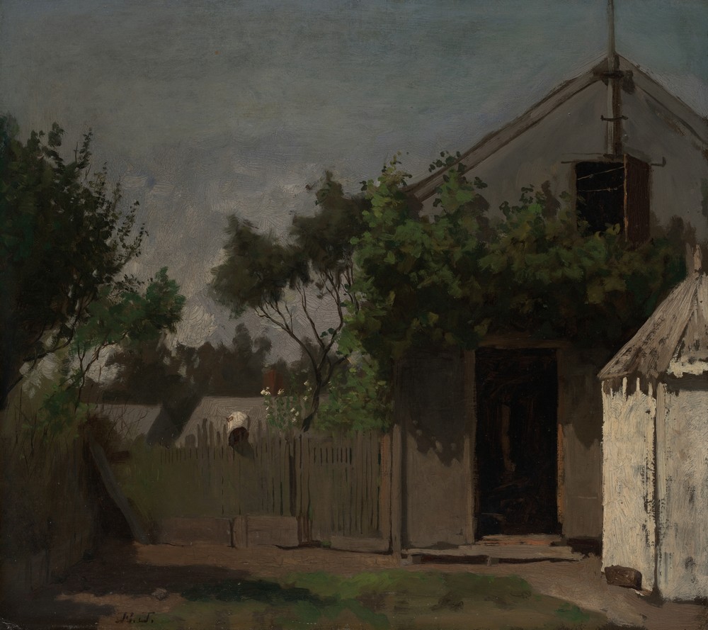 The Back Fence (ca. 1870)