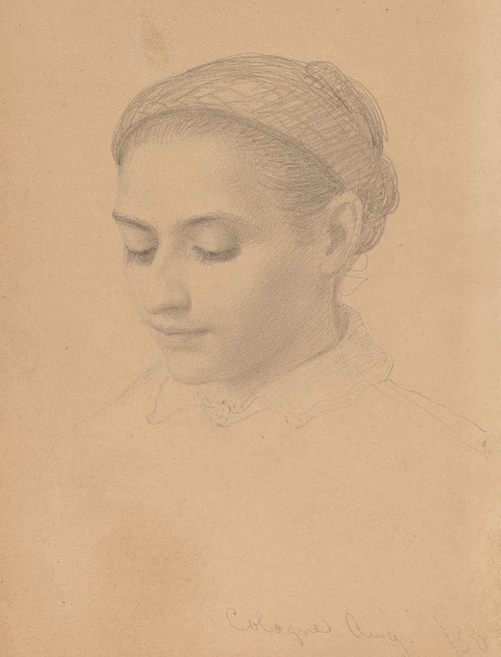 Head of a Young Woman