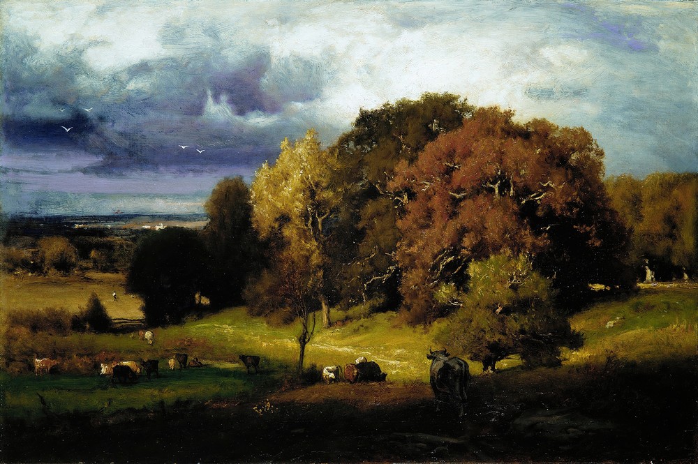 Autumn Oaks (ca. 1878)