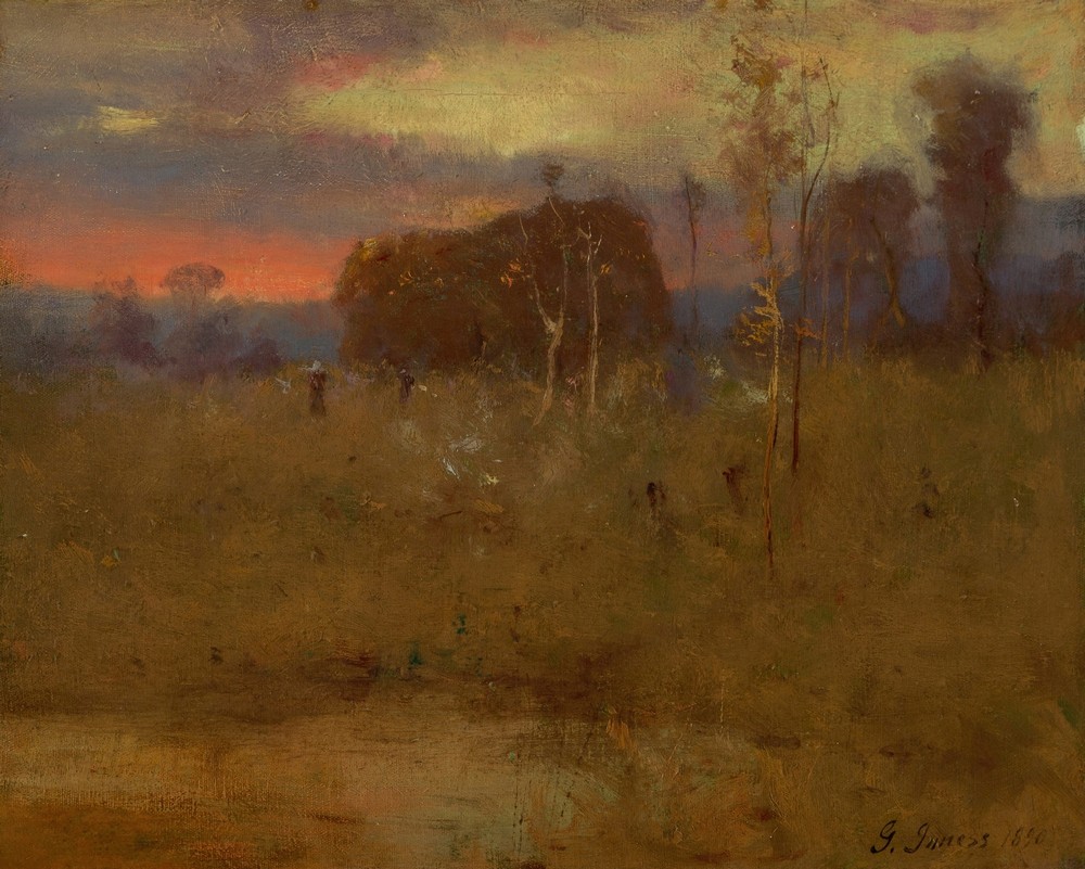 Afterglow on the Meadow (circa 1888-1892)