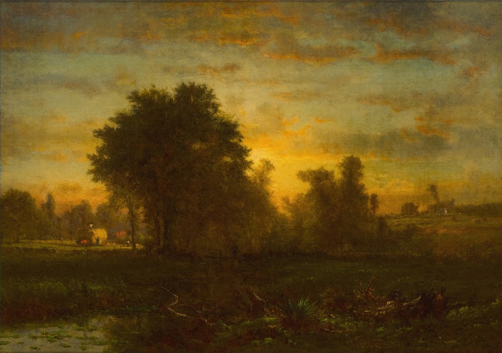 Farm at Sundown (circa 1863-1866)