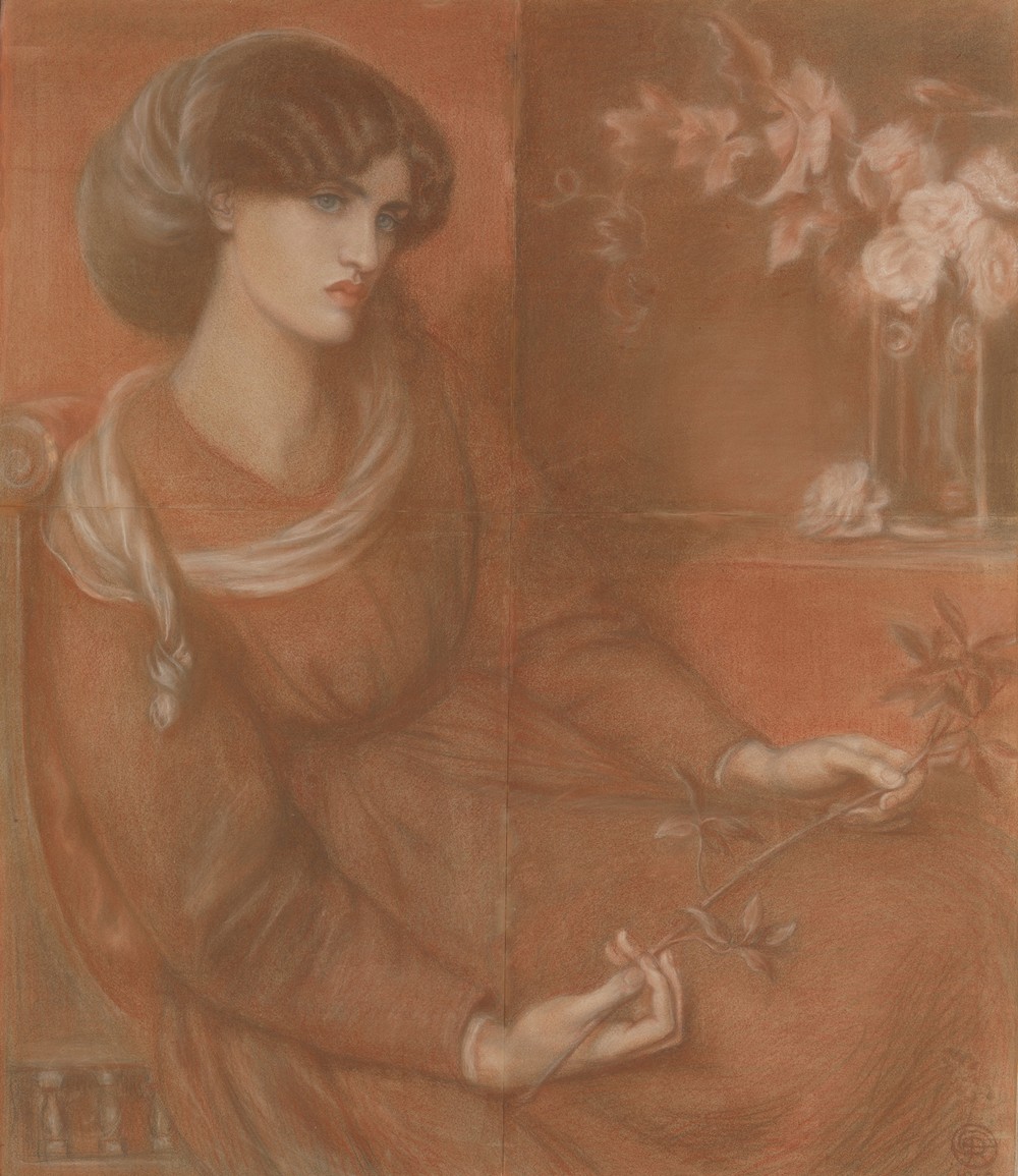 Jane Morris; Study for ‘Mariana’