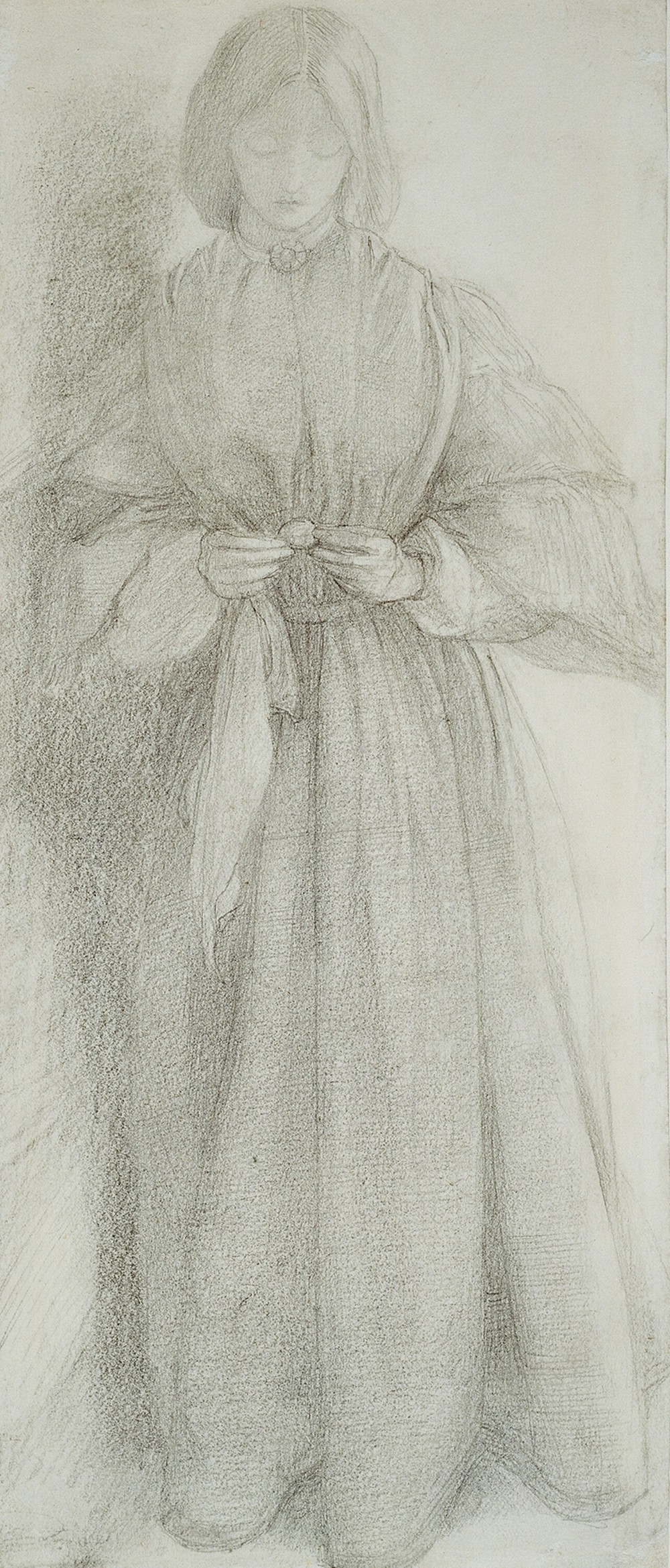 Elizabeth Siddal (Mrs. Dante Gabriel Rossetti) (c. 1854)