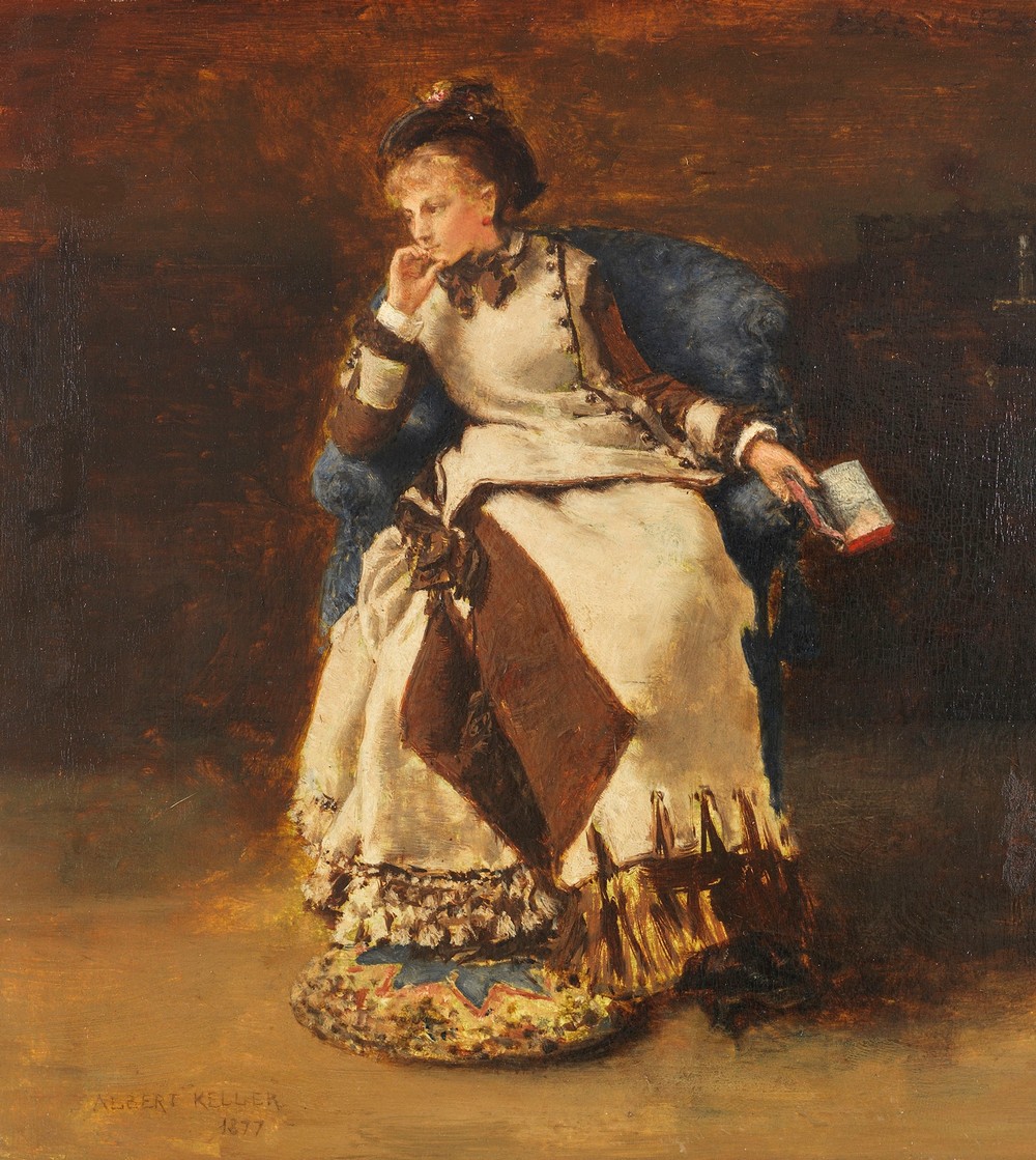 Seated Lady with a Book