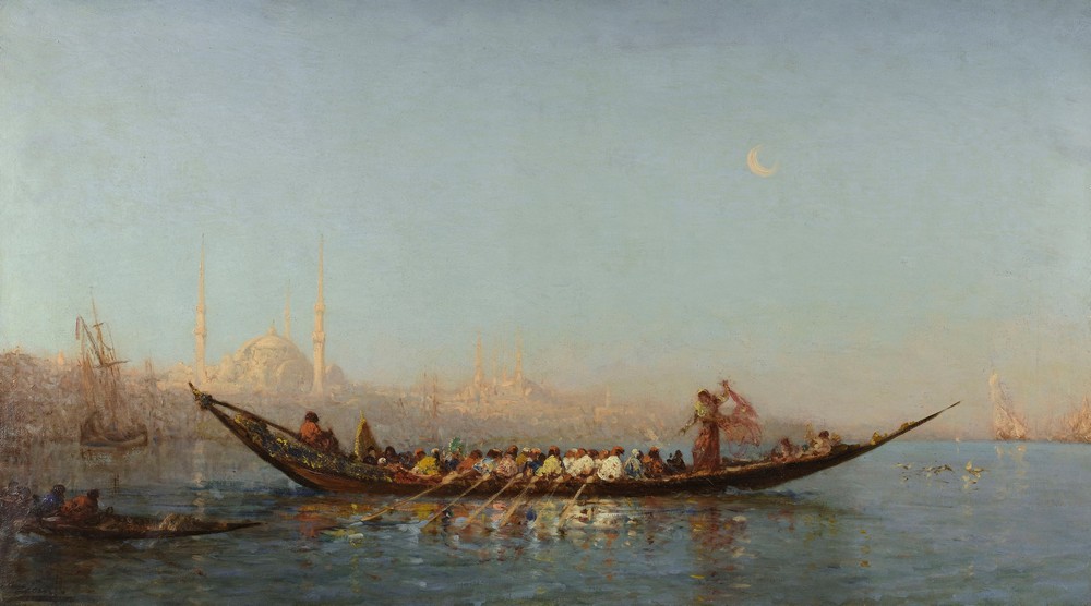 Constantinople, Le Caïque De La Sultane