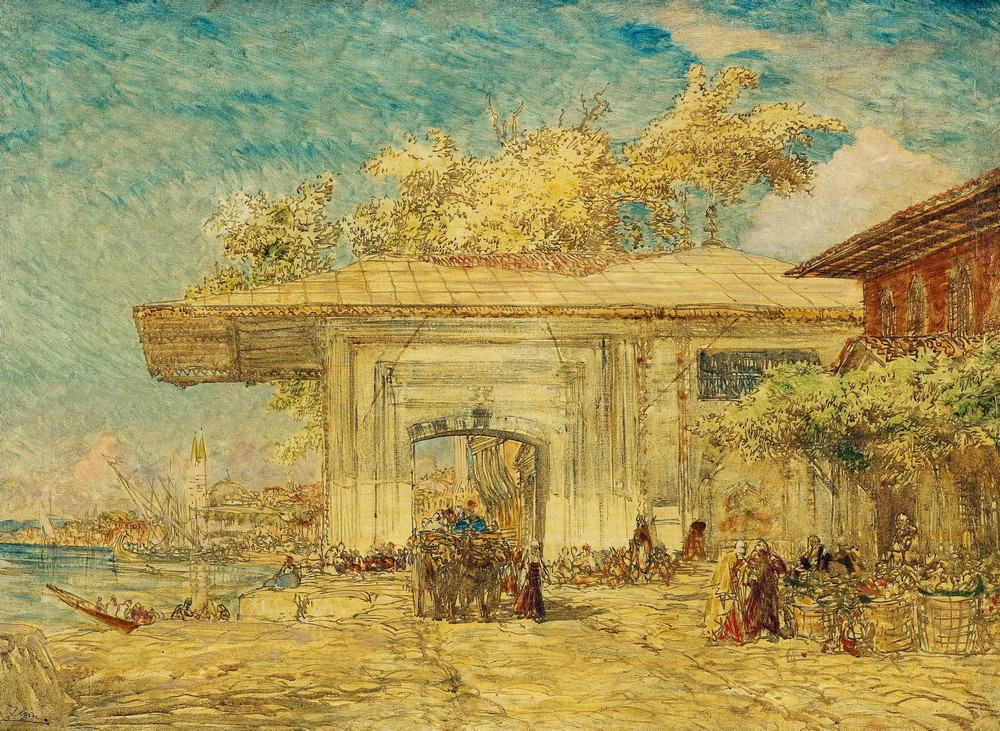 Constantinople, Le Kiosque Des Janissaires