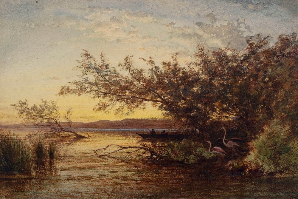 La Camargue, Coucher De Soleil