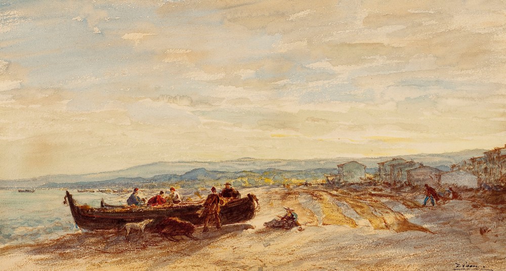 Pêcheurs À Antibes