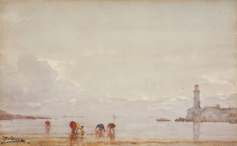 Pêcheurs De Coquillages À Antibes