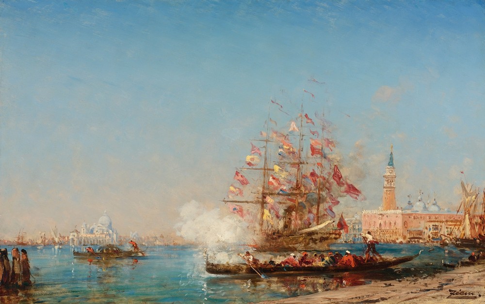 La Fête De L’assomption À Venise, Le Coup De Canon