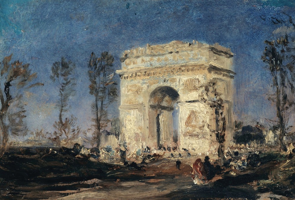 L’Arc de Triomphe de l’Etoile, 8ème arrondissement.