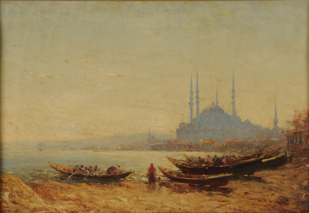 Le Bosphore au matin (before 1874)