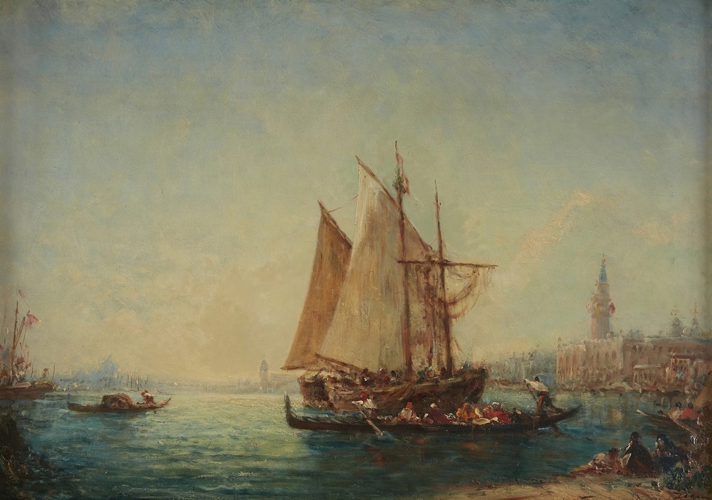 Topo-Pêcheur et Gondoles dans le Bassin