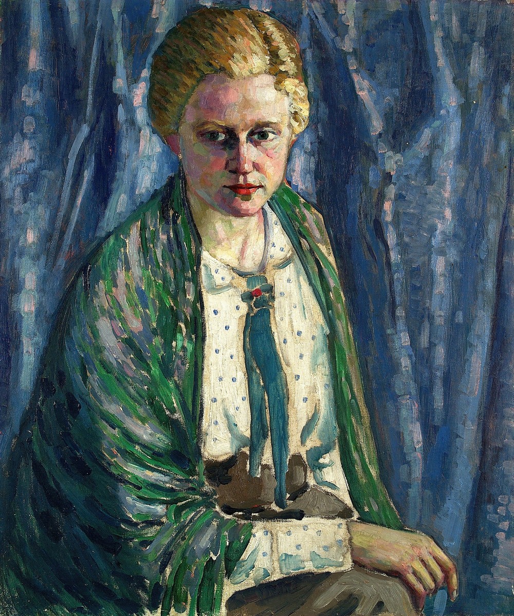 Alma Koskeli portree (between 1916 and 1917)