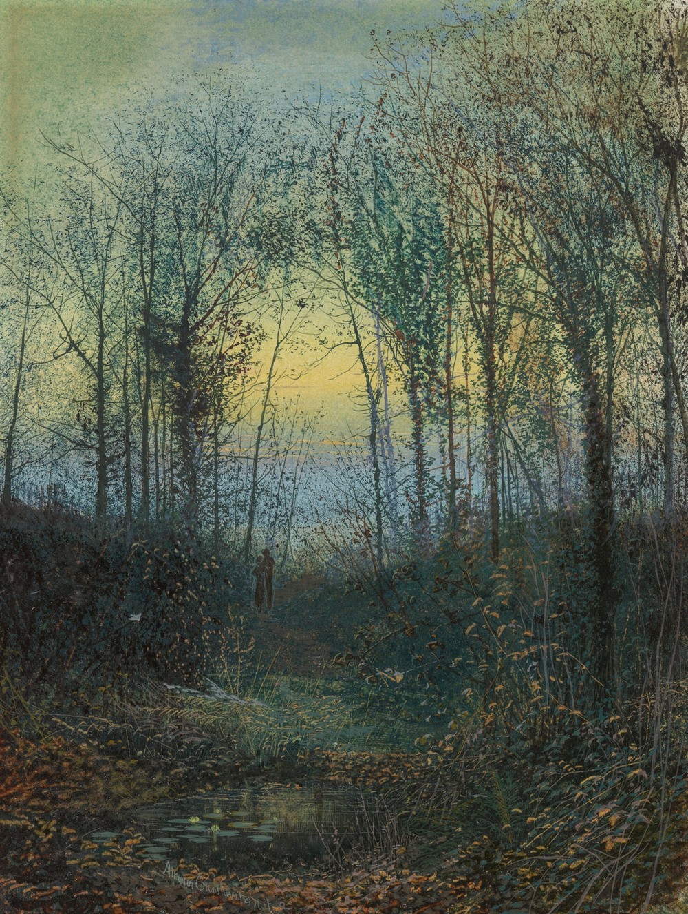 Lovers in a wood