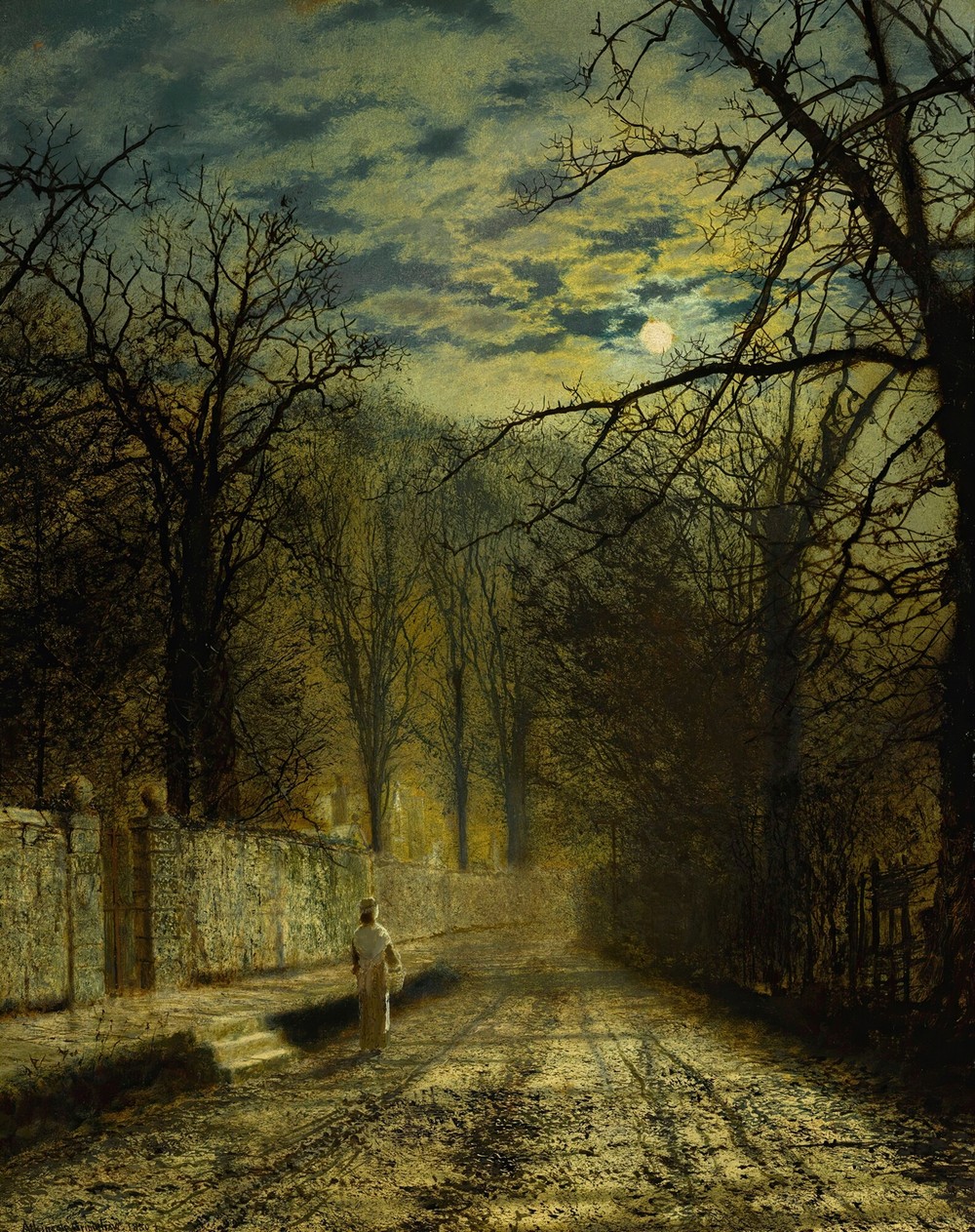 A Moonlit Street