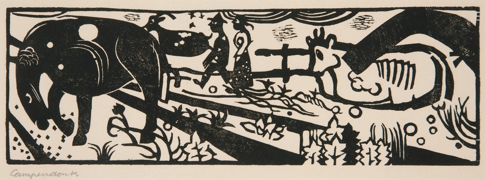 Landscape with Peasants and Animals