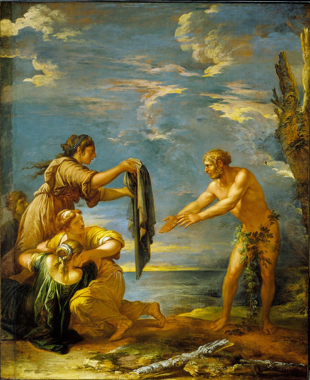 Odysseus and Nausicaa (Circa 1655)