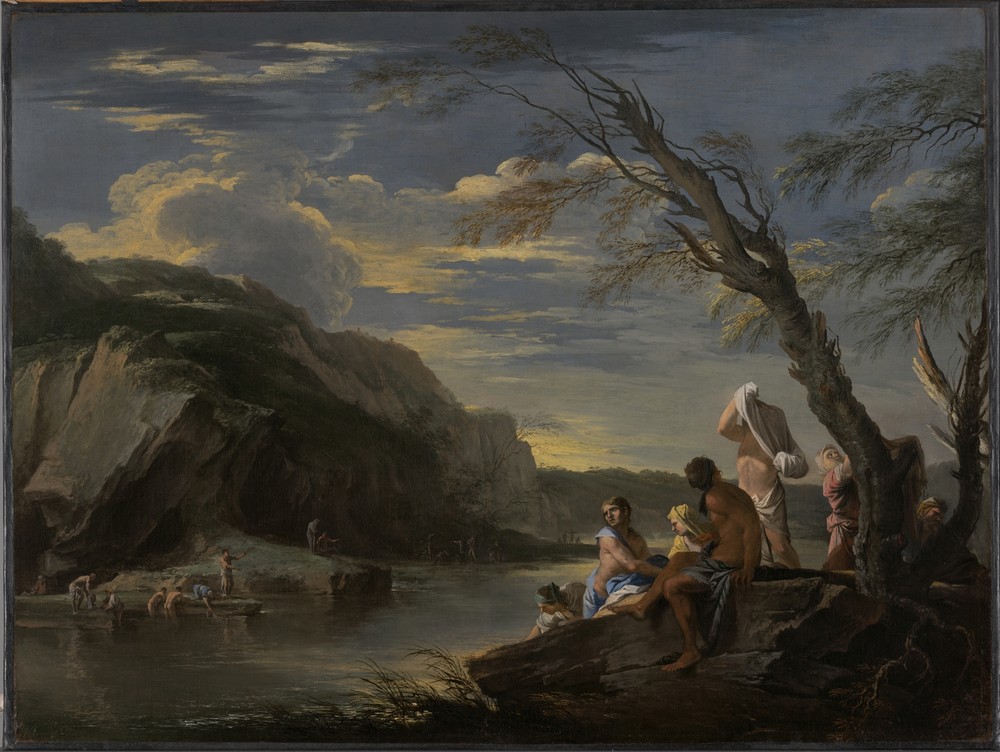Landscape with Bathers (ca. 1660)