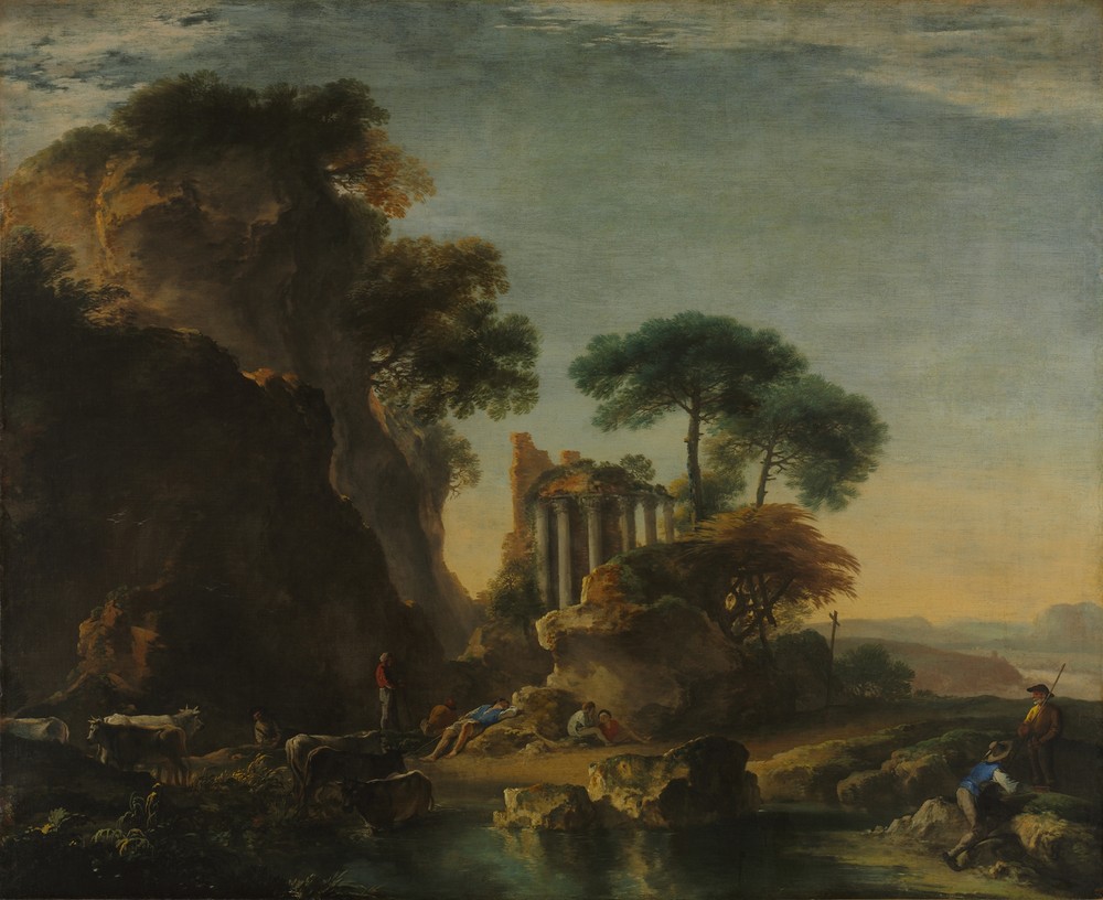 Ruins in a Rocky Landscape (c. 1640)
