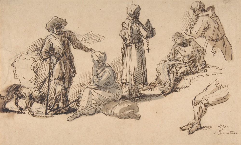 Studies for Standing and Seated Figures