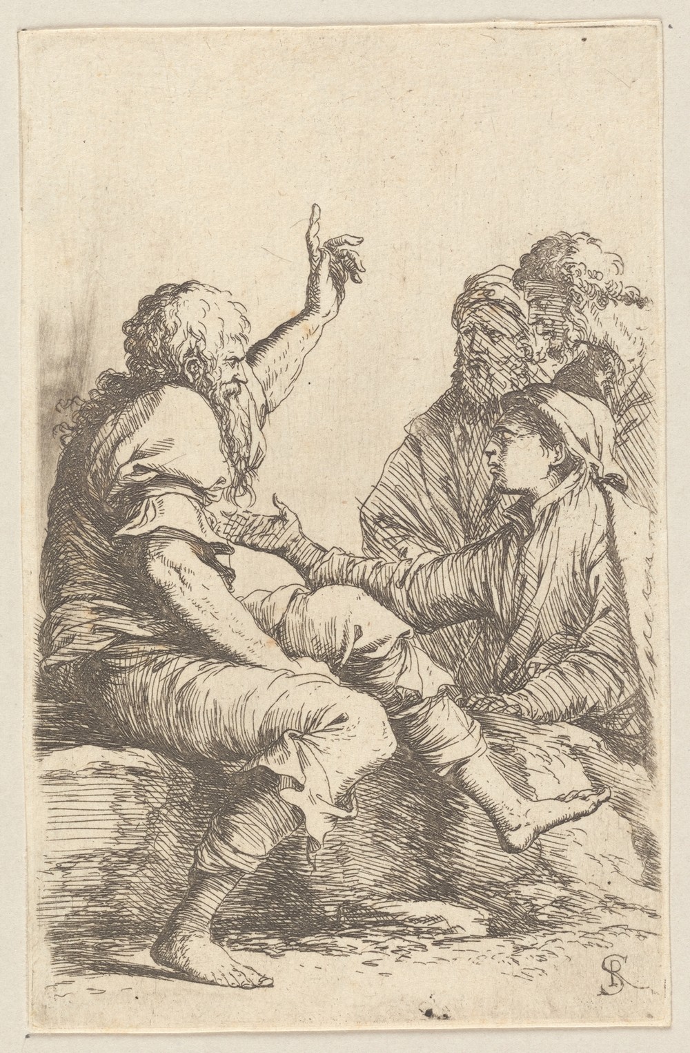 Four men in Conversation