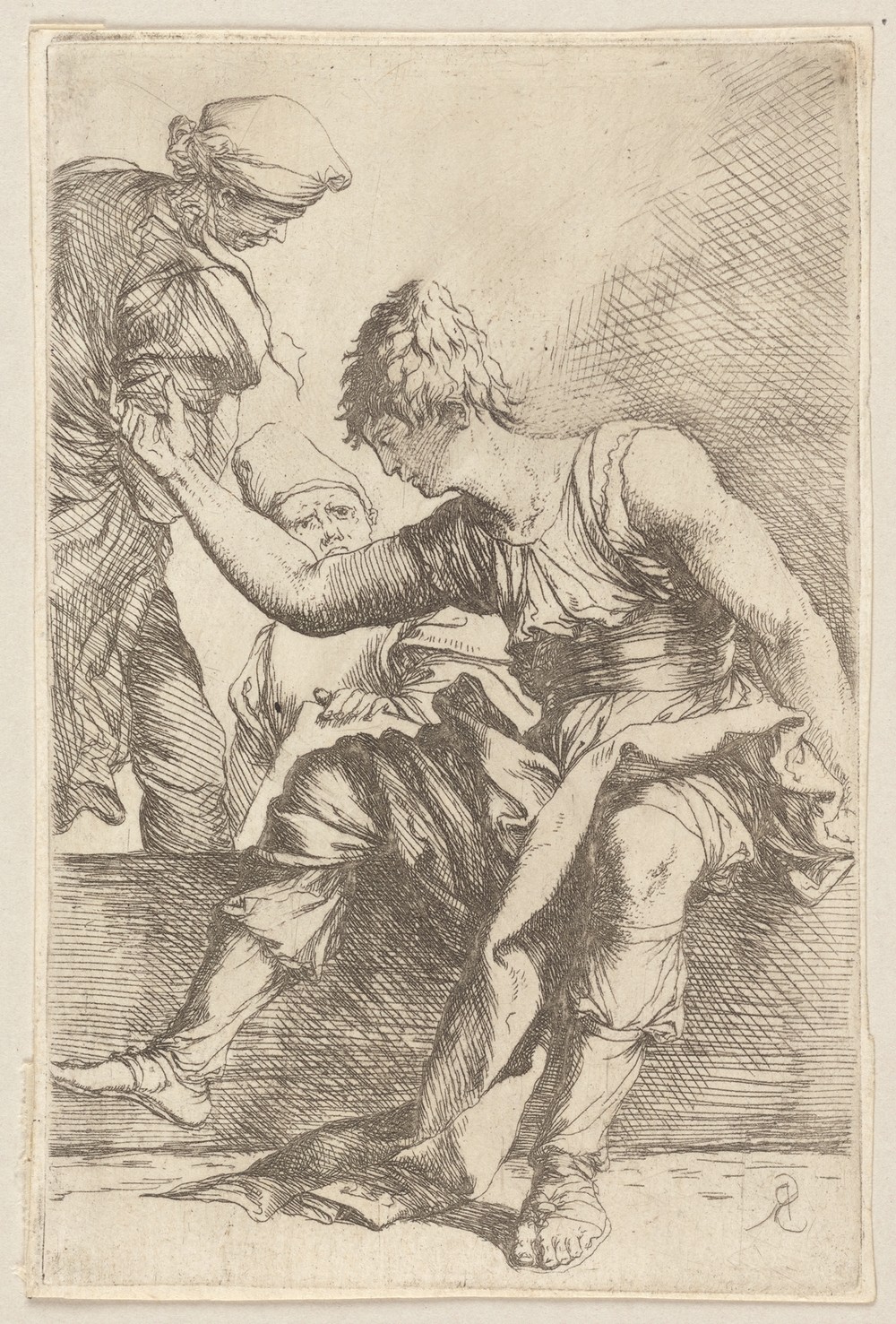 Young Man, Seated
