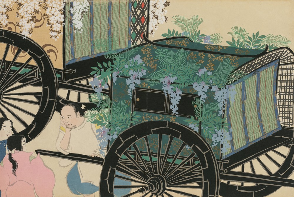Flower-draped Carts (Hanasashiguruma)