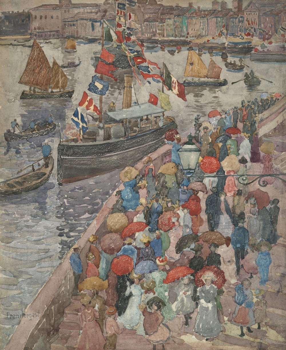 The Quai, Venice (ca. 1899)