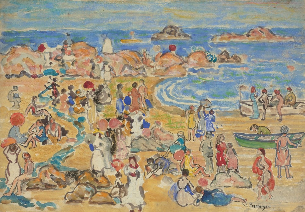 View Along New England Coast (circa 1920-23)