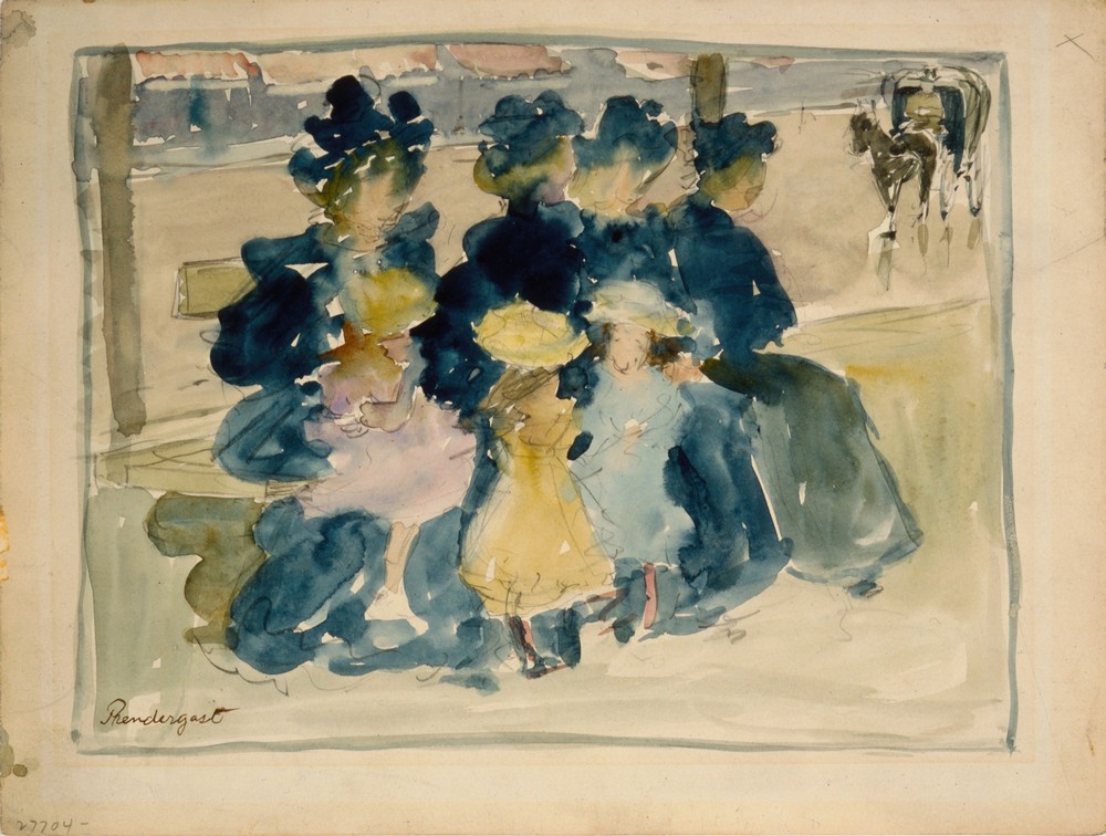 Along the Boulevard  (circa 1894)