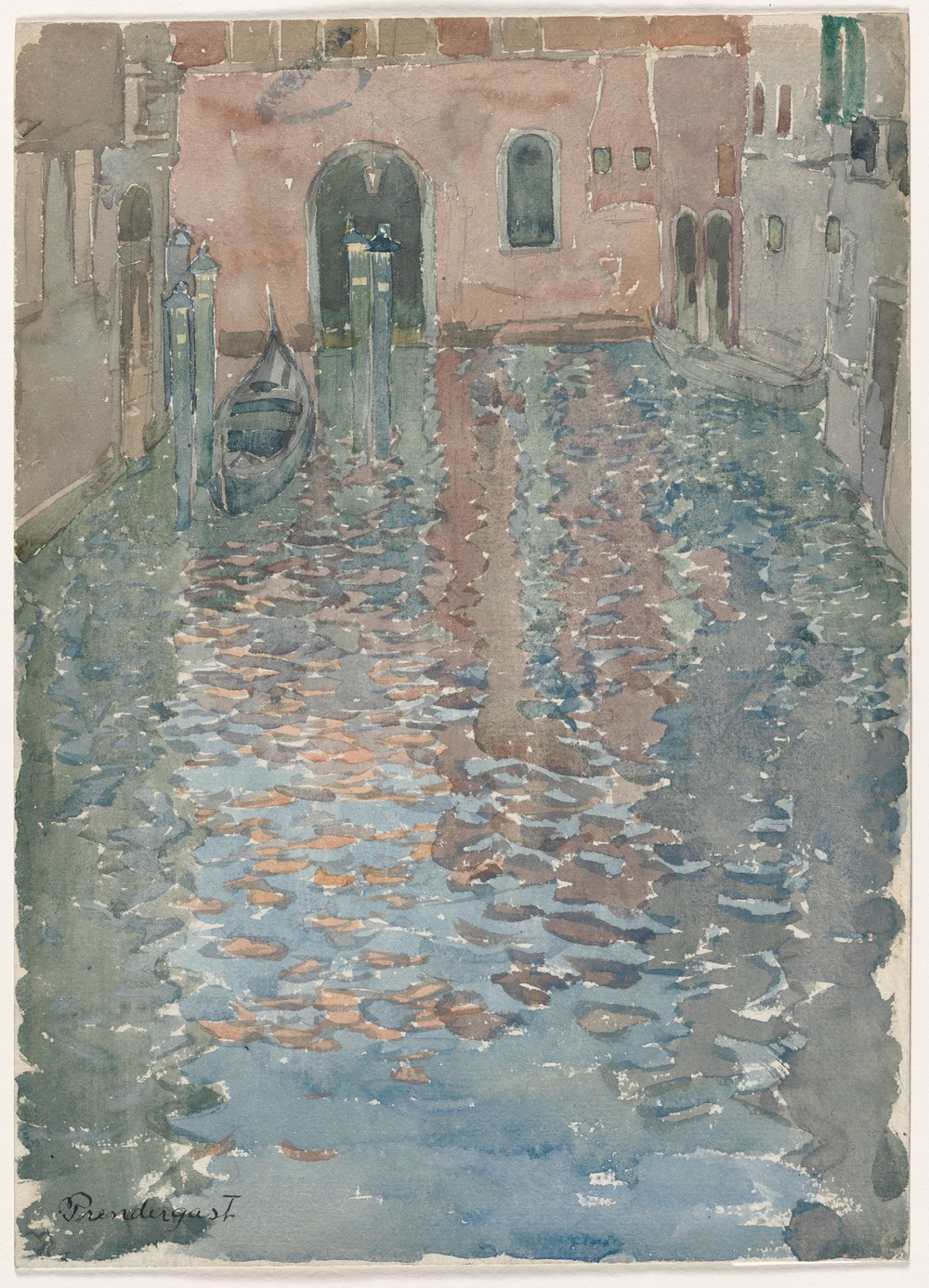 Venetian Canals (C. 1898)