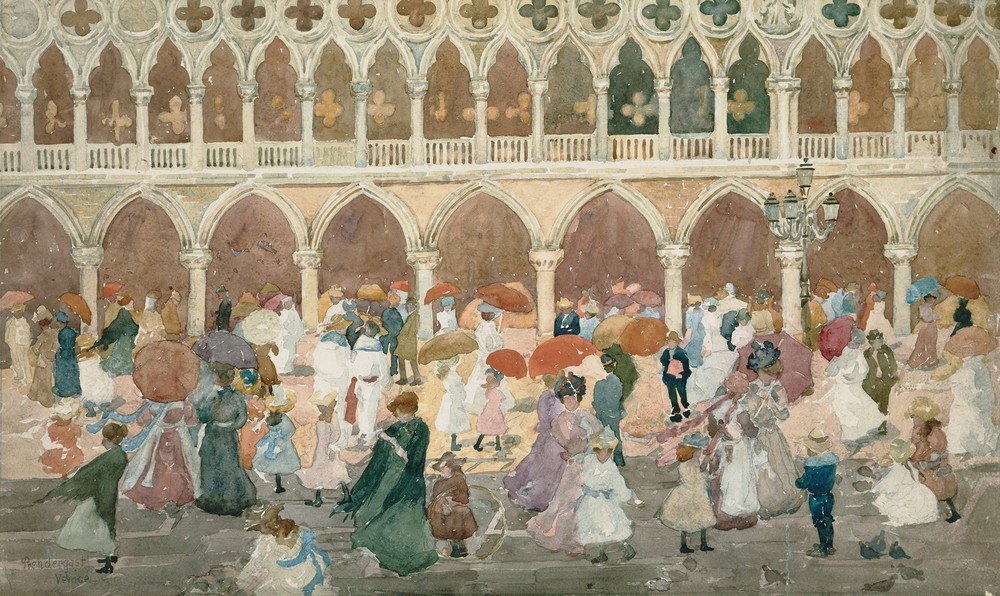 Sunlight on the Piazzetta (between 1898 and 1899)