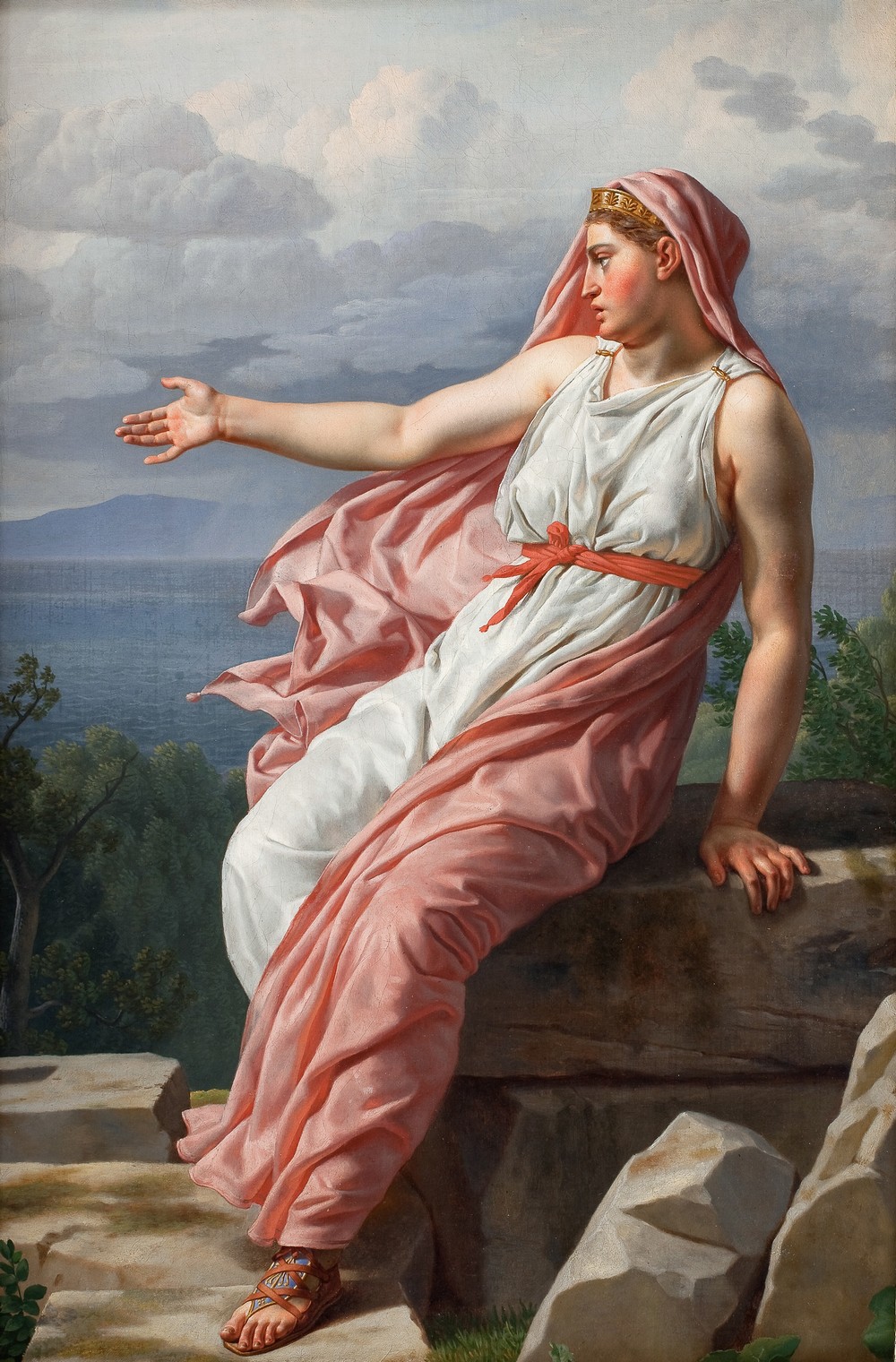 Alcyone’s Farewell to her Husband. From Ovid’s Metamorphoses, Song XI