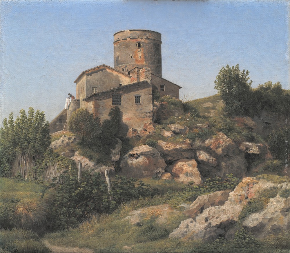 A Building near Tor di Quinto outside Rome