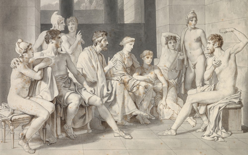 Odysseus hos Alkinoos beretter om sit liv
