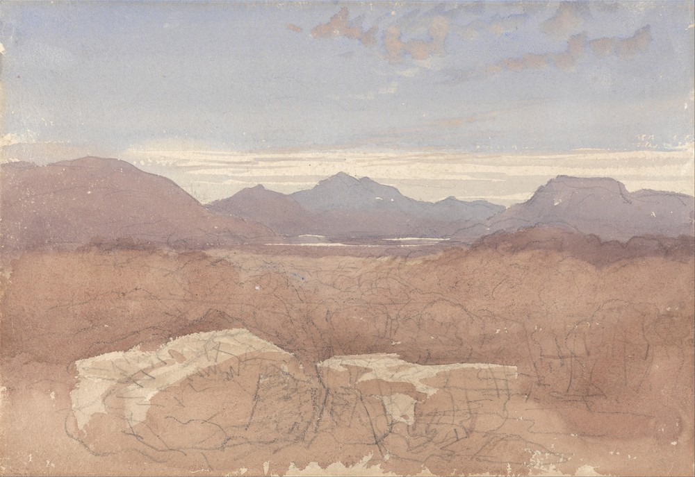 A Mountainous View, North Wales (1810s)