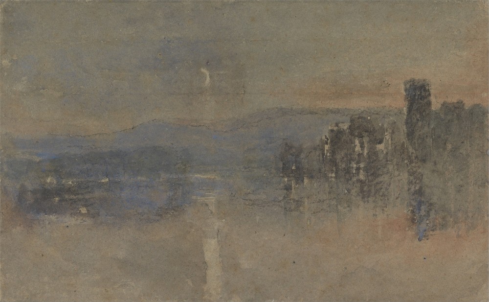 Moonlight Landscape (1850s)