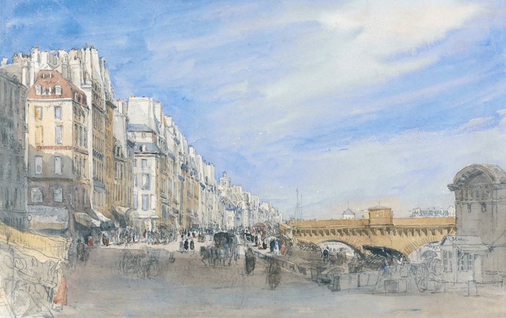 Pont Neuf from the Quai de l’Ecole, Paris