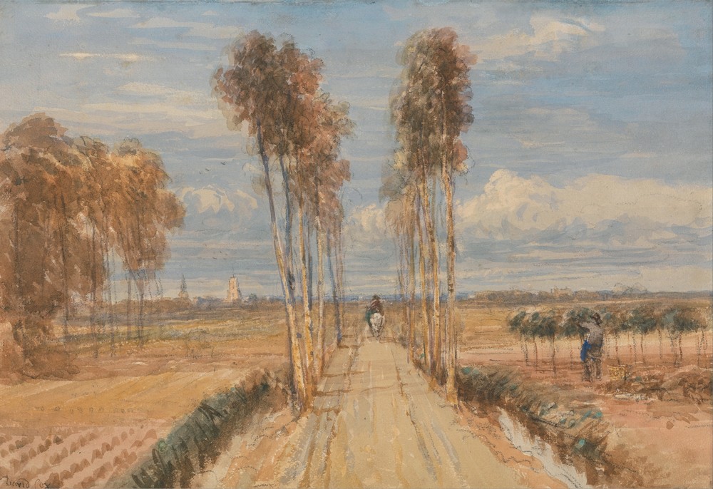 The Poplar Avenue, after Hobbema (circa 1835)