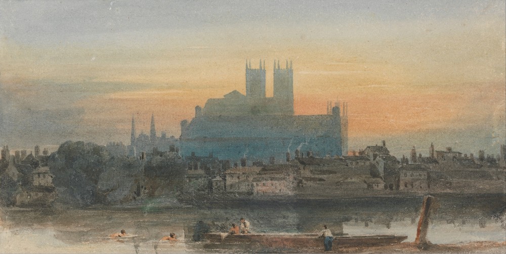 Westminster from Lambeth (circa 1813)