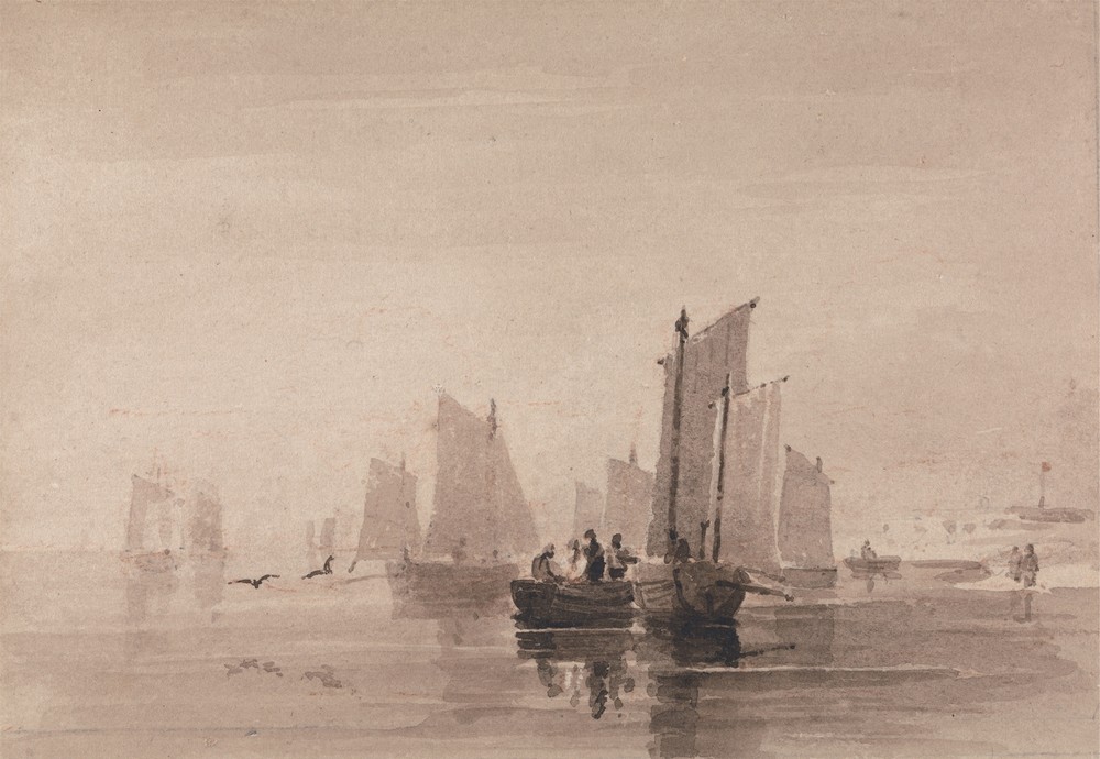 Fishing off Hastings (early 1810s)