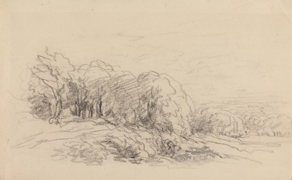 Landscape with Trees (1840s)