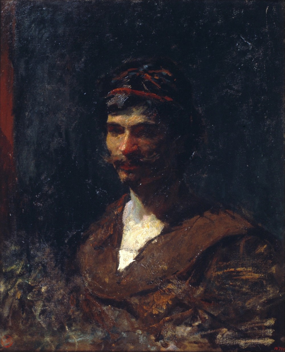 Bust of a Man. Allegory of Bacchus (circa 1868)