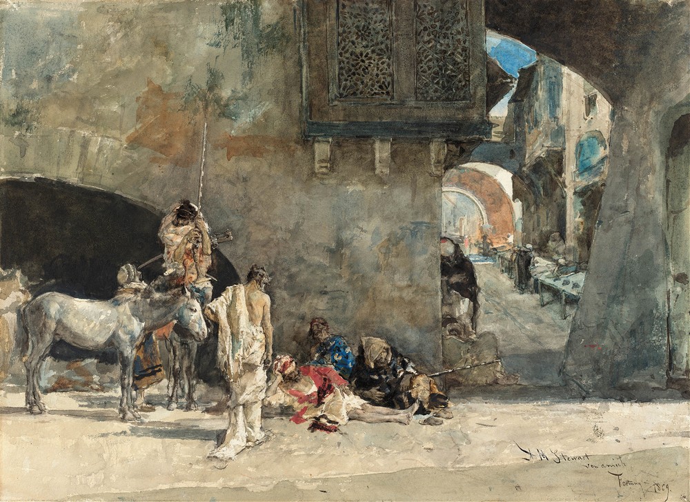 A Street in Tangiers (1860 or 1862)
