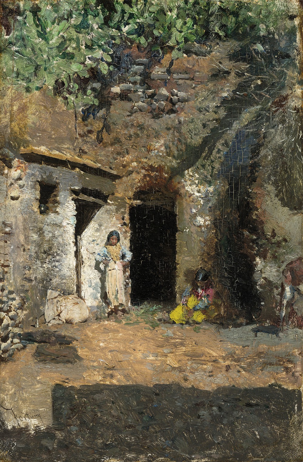 Gypsy Caves,Granada (c. 1871)
