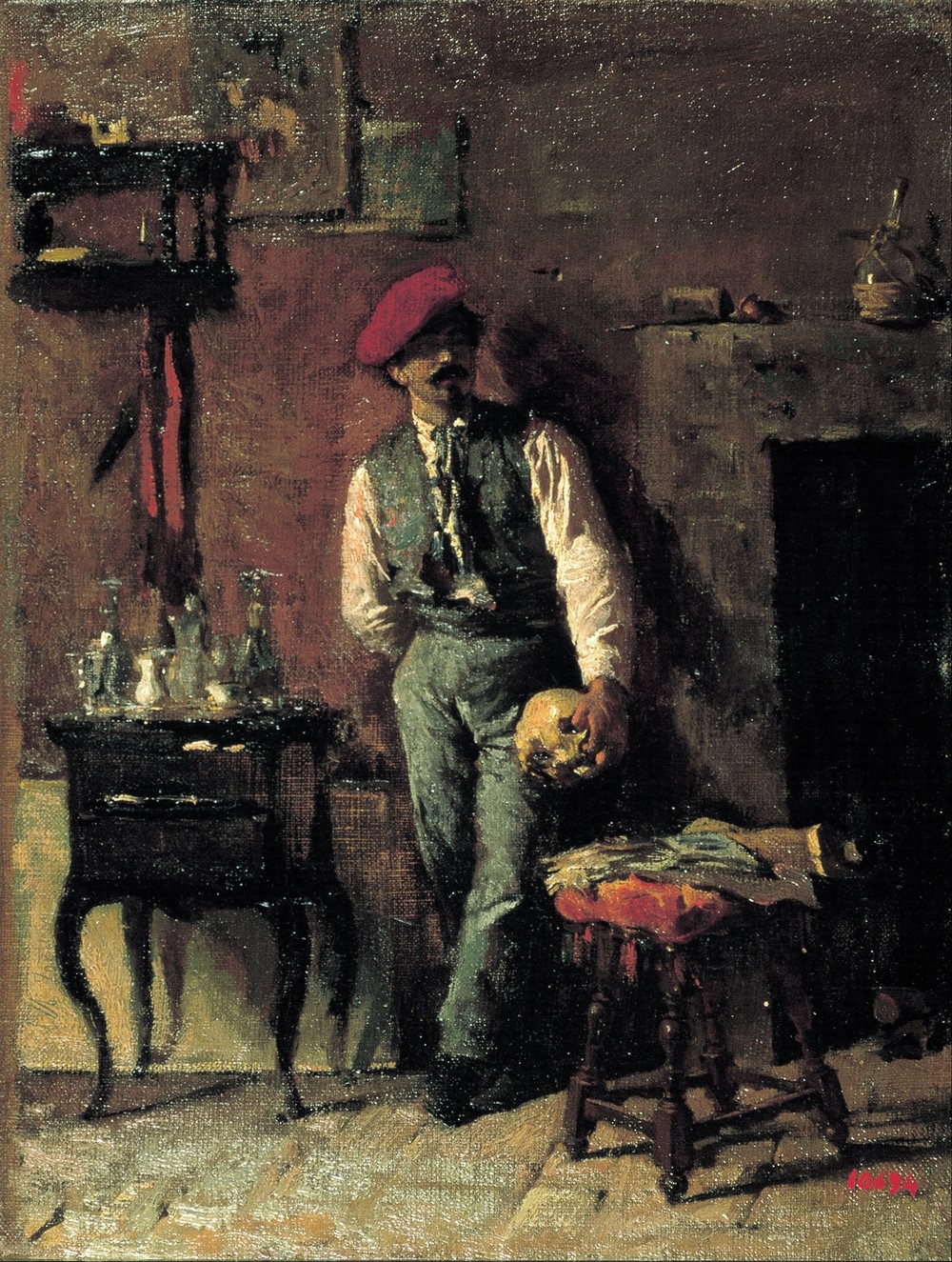 Portrait of the Painter Joaquim Agrassot (circa 1864)