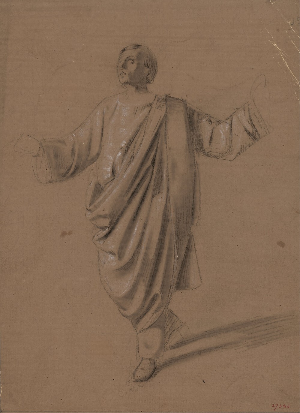 Academic study of a male figure