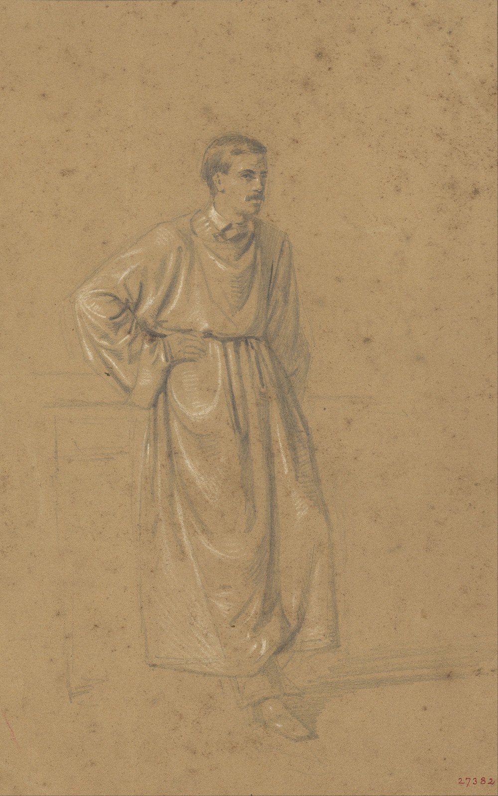 Academic study of a male figure
