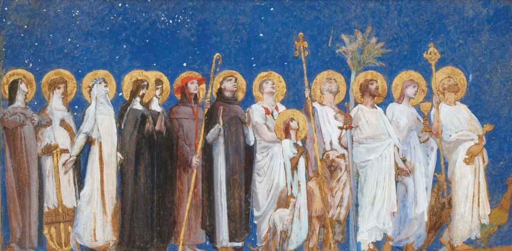 Saints en procession